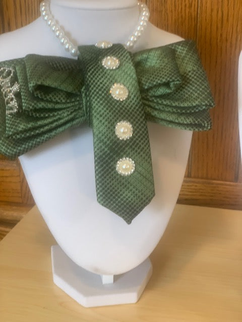 Ruthie's Necktie Necklace | Handcrafted Statement Piece